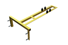 Pumpenkonsole für uwe Gegenstromanlagen