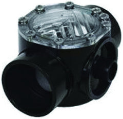 Rückschlagklappe federbelastet V4A PVC-C