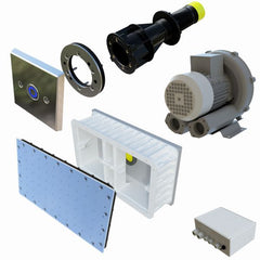 PERLA Luftsprudelplatte Komplett SET ◊