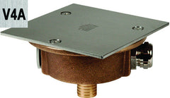 Verteilerdose Rotguss mit VA-Abdeckung