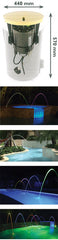 MagicStream - Wasserbögen mit LED-Lichtillumination