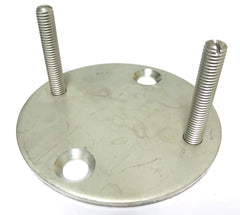 Gegenflansch d 97 x 4 mit Gewindebolzen M8x50, inkl. Befestigungsteile