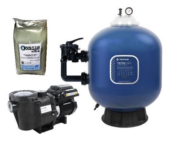 Pentair VS2 Sandfilteranlage Energiesparpumpe