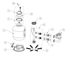 Ersatzteile für Sta-rite CRISTAL-FLO SIDE MOUNT CLEARPRO