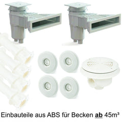Einbauteile aus ABS