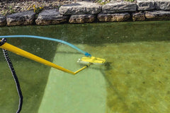 Bürstenkopf BISAM 44 BÜRSTE mit gelber Walzenbürste