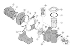 Ersatzteile für Sta-rite SW5P6R und LA Sta-Rite HD-SW