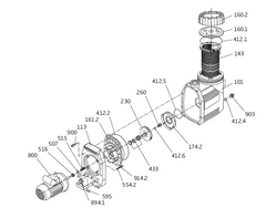 Ersatzteile für Speck BADU Prime 7,11,13,15 + 20