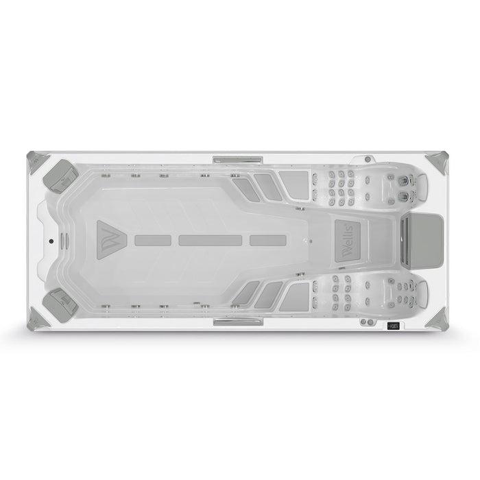 Wellis Amazonas W-Flow Grand Prix Swim Spa, Ansicht 1