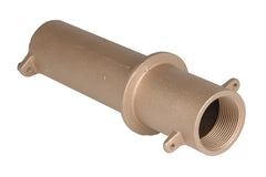 Wanddurchführung Rotguss für Fliesenbecken