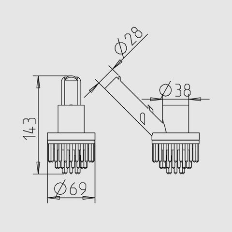 Ecksaugbürste OCEAN