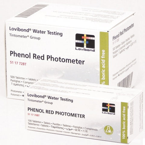 Ersatztabletten Phenolred / pH für Photometer