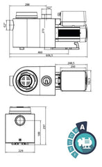 Aquagem InverPro Inverter Pool-Umwälzpumpe ◊