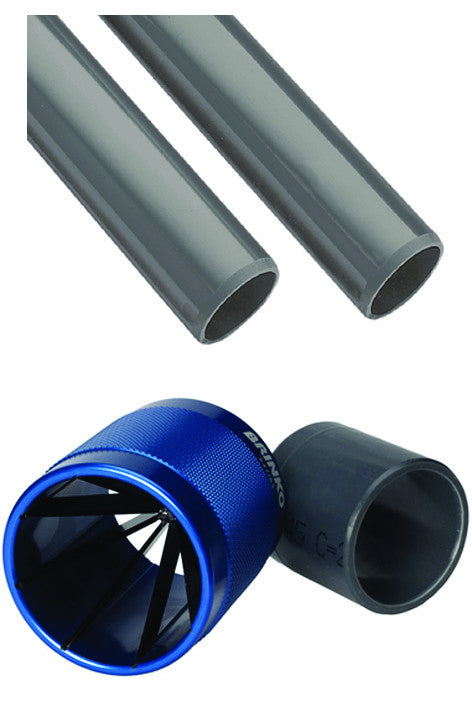 PVC Rohre grau (je Meter/ je 2 Meter) ◊