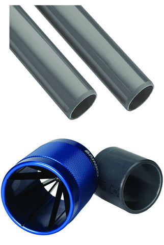 PVC Rohre grau (je Meter/ je 2 Meter) ◊