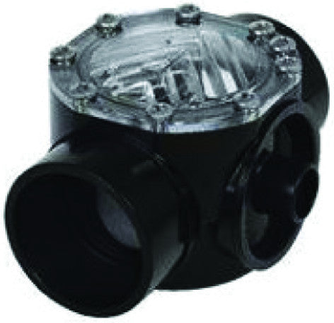 Rückschlagklappe federbelastet V4A  PVC-C