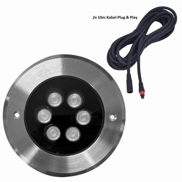 Sellux Pro 300 LED Unterwasserscheinwerfer warmweiss