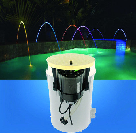 MagicStream - Wasserbögen mit LED-Lichtillumination