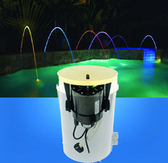 MagicStream - Wasserbögen mit LED-Lichtillumination