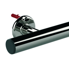 Haltestangen aus Edelstahl  V4A Holm d40 mm ◊