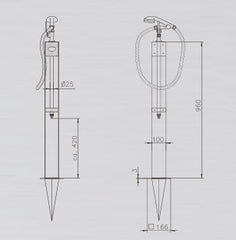 Kaltwasser-Dusche "ALTENA" & "ALTENA MINI" ◊