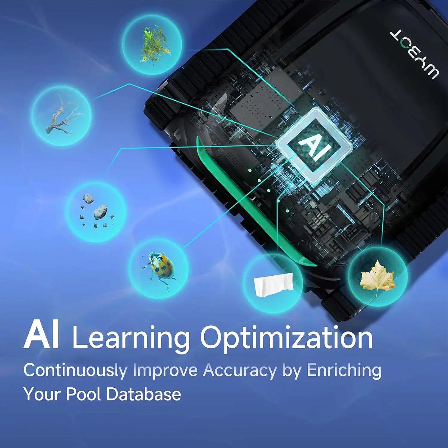 WYBOT S2 Vision selbstlernende KI für optimierte Reinigungsrouten