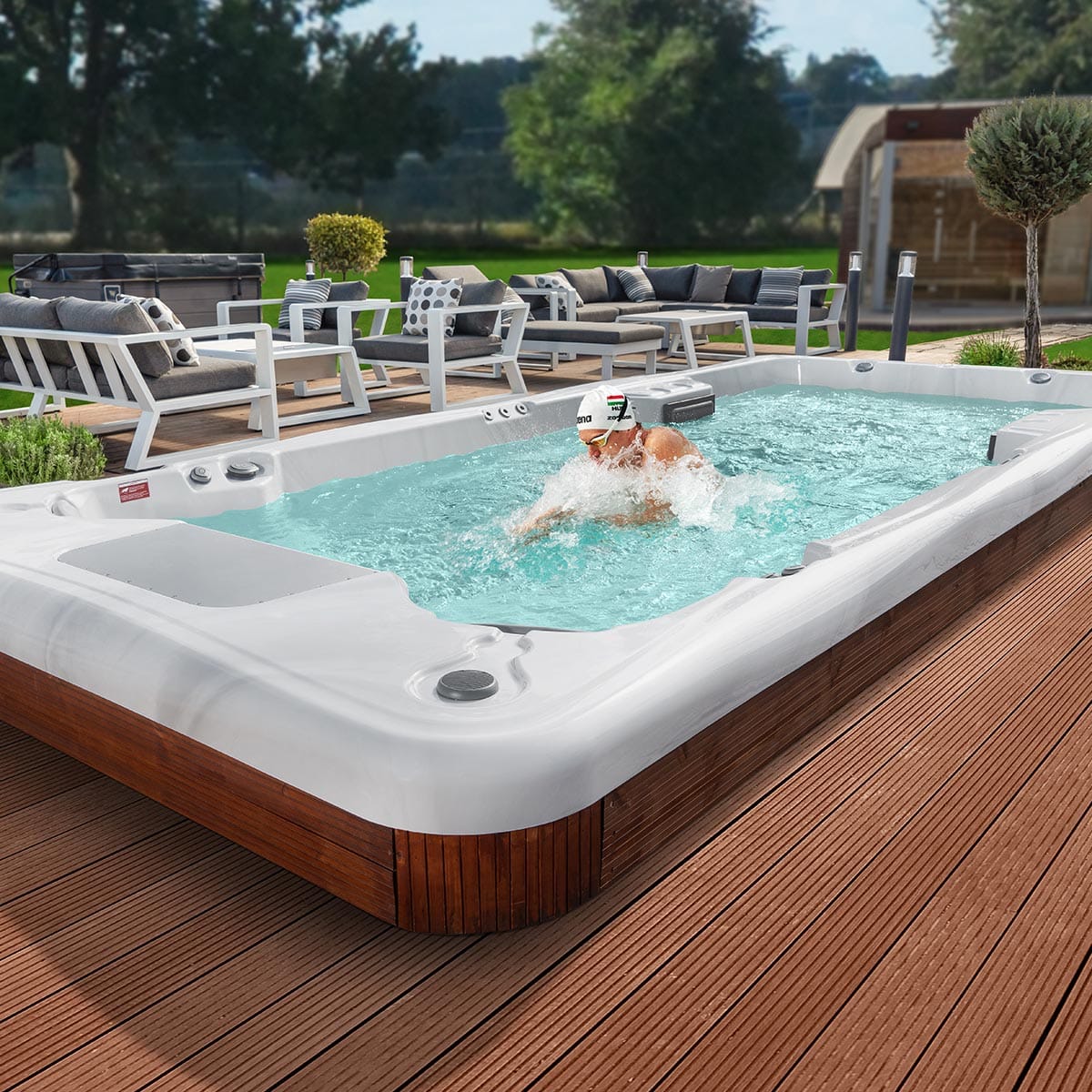 Wellis Amazonas W-Flow Swim Spa, Ansicht 4