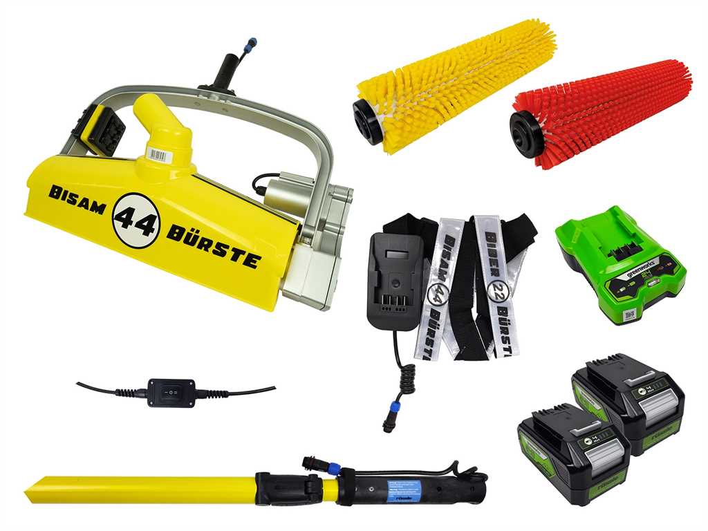 Bisam Bürste Profi Variante am Teich