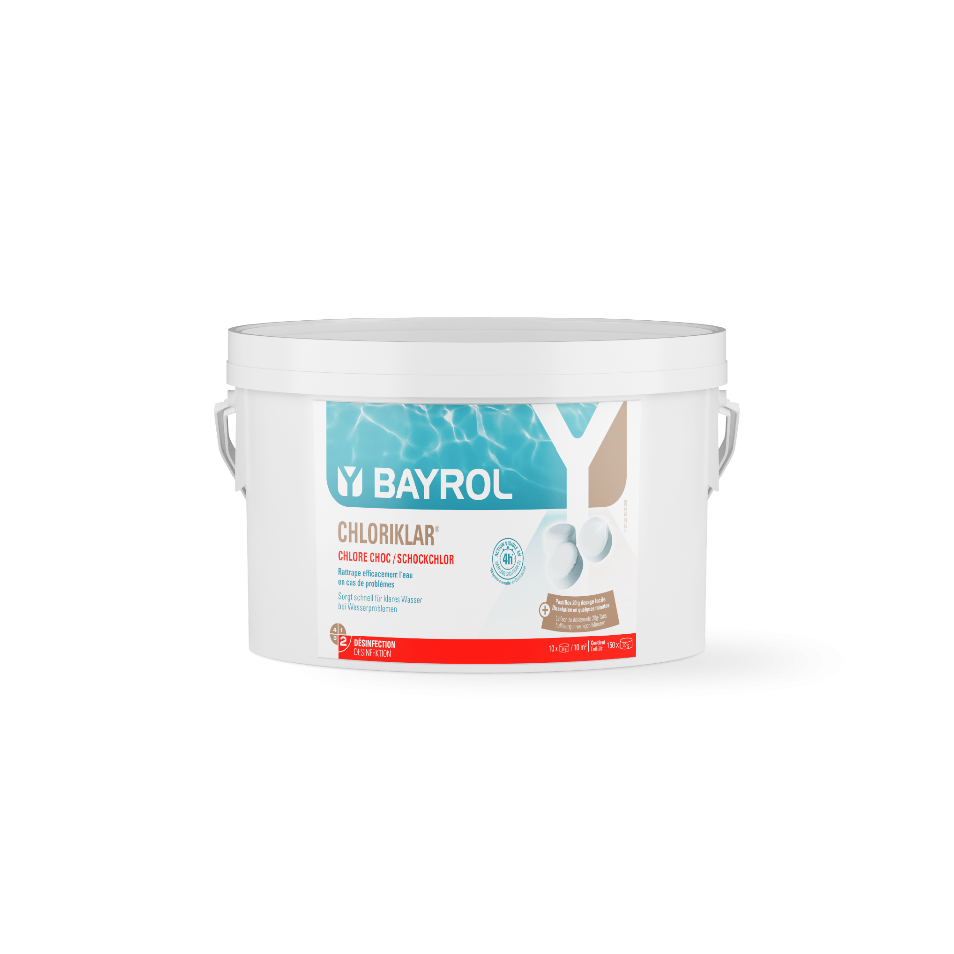 Chloriklar 3 kg - Eimer