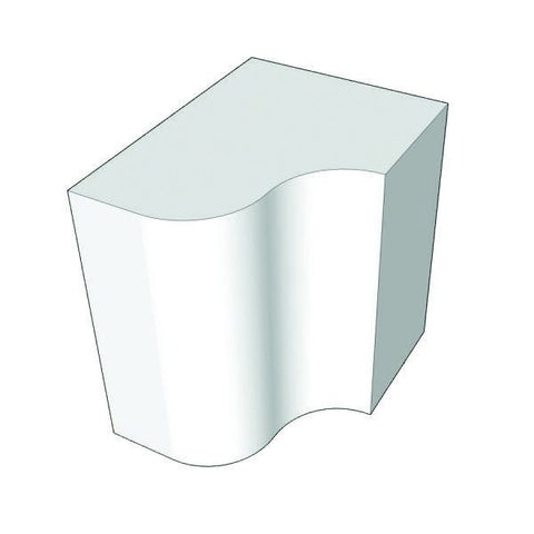 Eckabschluss für Schwimbadtreppe ◊