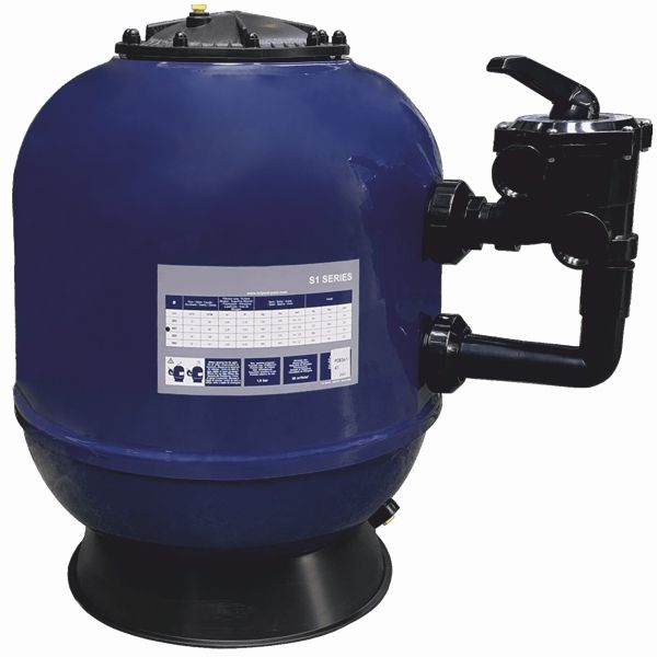 S1-Filterkessel inkl. 6-Wege SideMount Ventil ◊