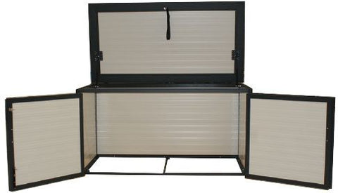 Technikbox für komplette Schwimmbadtechnik ◊