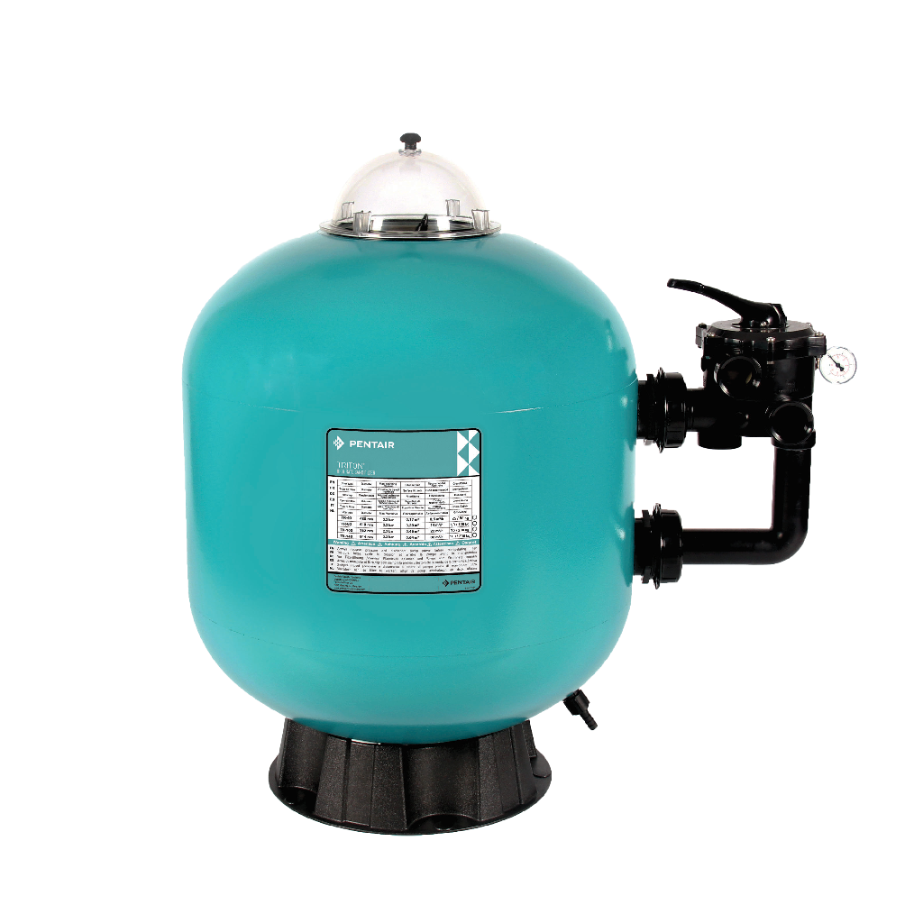 Triton TM Filter mit 6-Wege Ventil Side Mount ◊