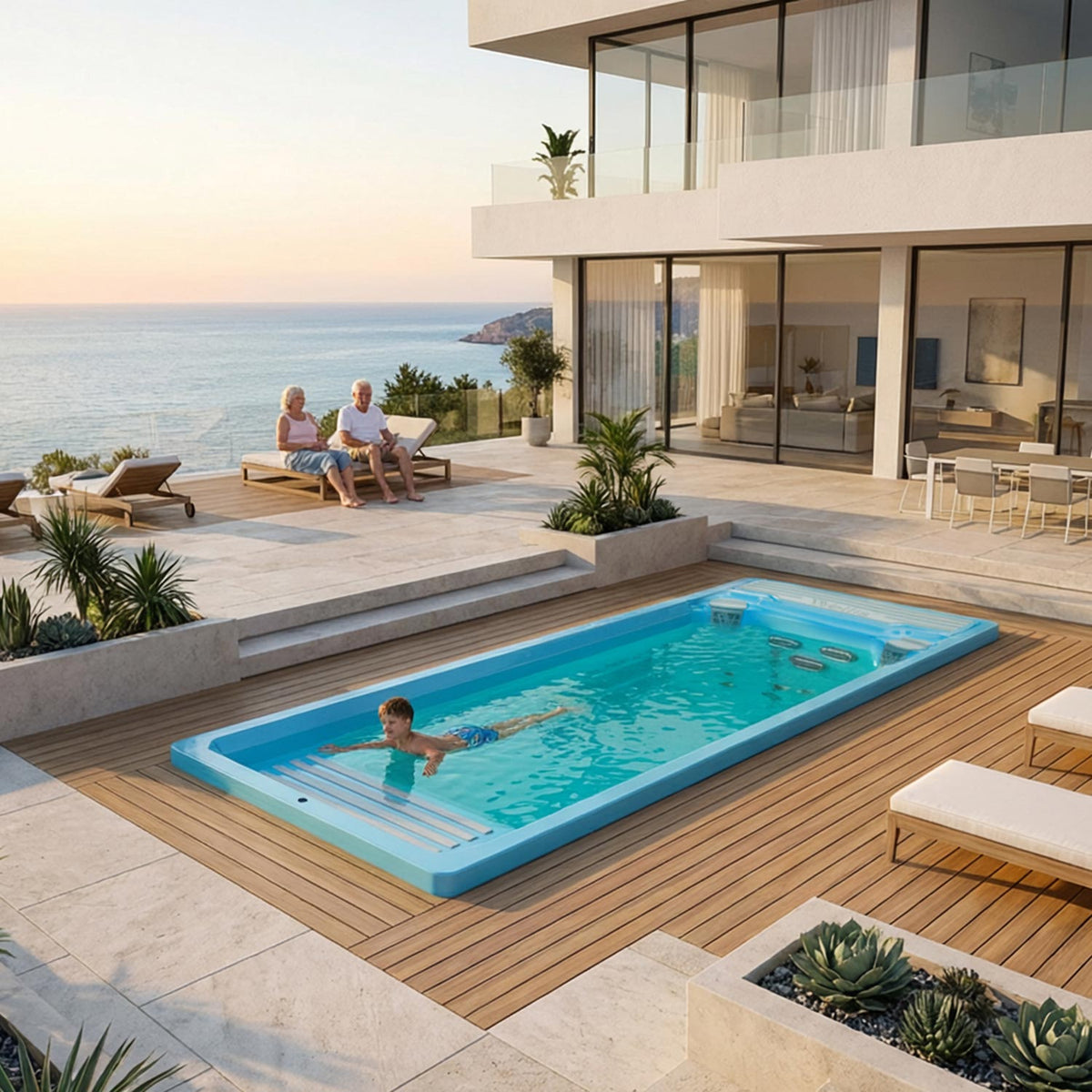 Wellis Beach Club Deluxe Swim Spa, Ansicht 1