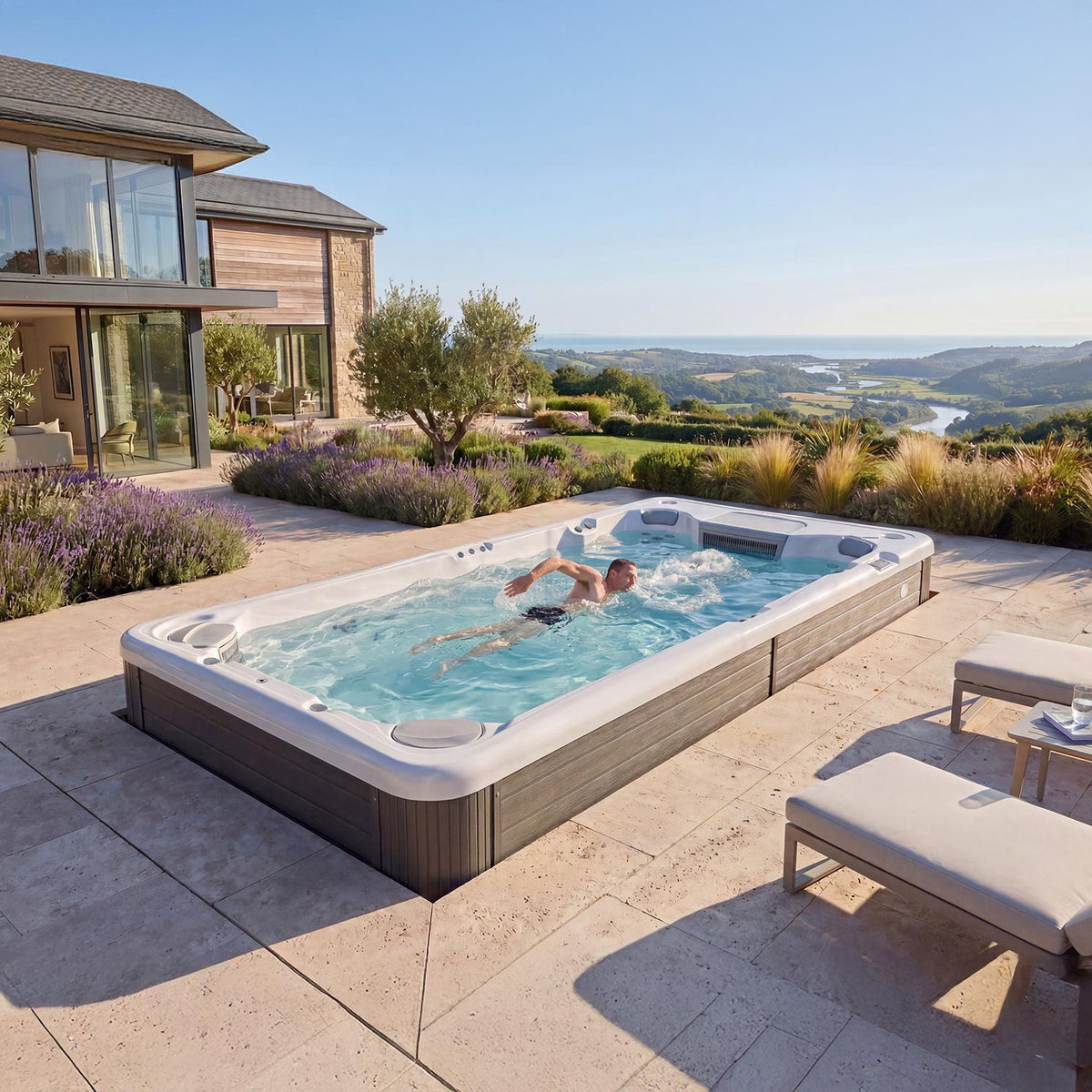 Wellis Danube W-Flow Swim Spa, Ansicht 5