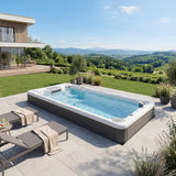 Lifestyle: Wellis Danube W-Flow Swim Spa in Benutzung, Motiv 2