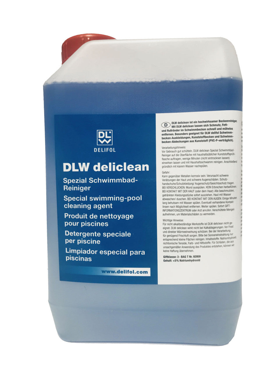 DLW Deliclean Beckenreiniger 5 l Kanister