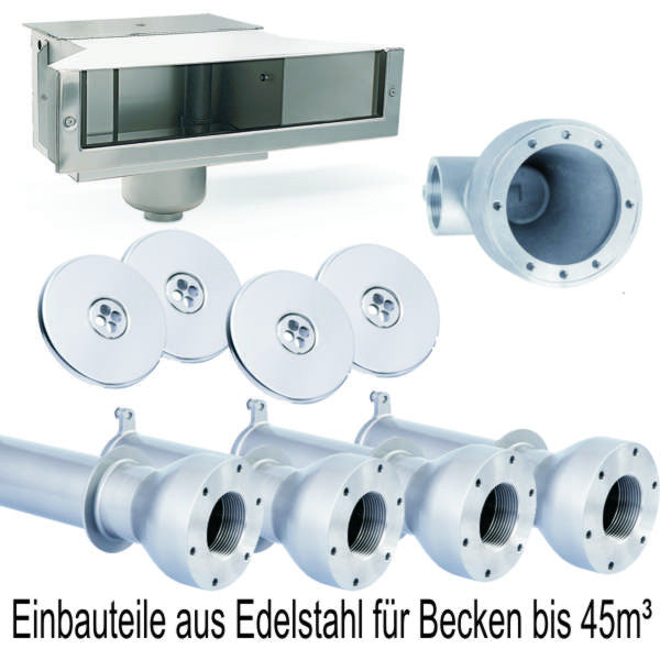 Einbauteile aus Edelstahl