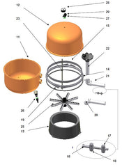 Ersatzteile für Filter WT400/500