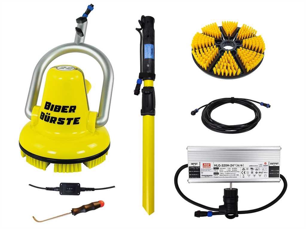 BIBER 22 Bürste mit Netzteil