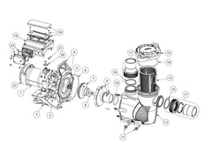 Ersatzteile für Sta-rite INTELLIFLO 5PXF-VSF