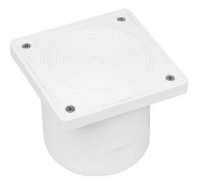 Kabelanschlussdosen ABS OCEAN weiß mit je vier Nirosta-Schrauben, O-Ring im Deckel integriert