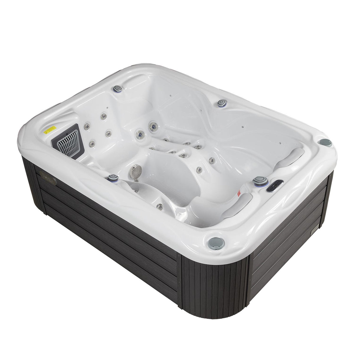 Wellis Mars Whirlpool, seitliche Ansicht der Verkleidung