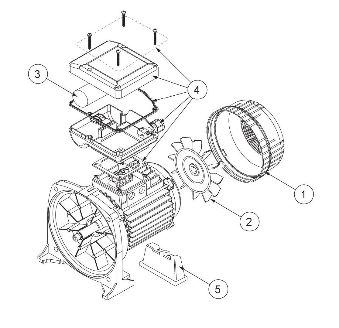 Ersatzteile für PENTAIR MOTORS FOR SWIMMEY