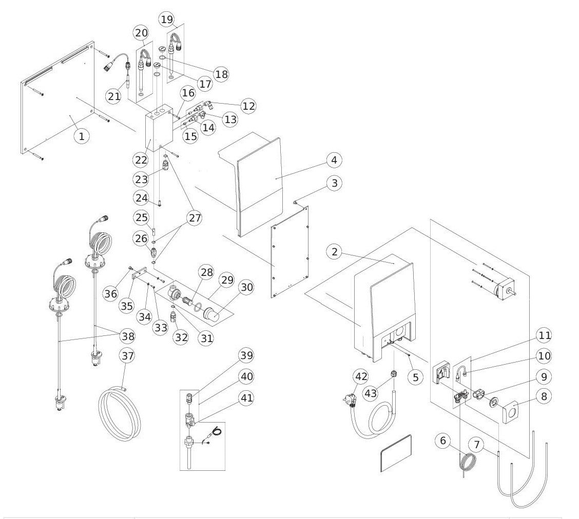 Ersatzteile für Pool Relax 2 FL Chlor (2013-2016)
