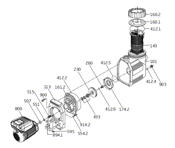 Ersatzteile für Speck BADU 90 Eco VS / Prime Eco VS