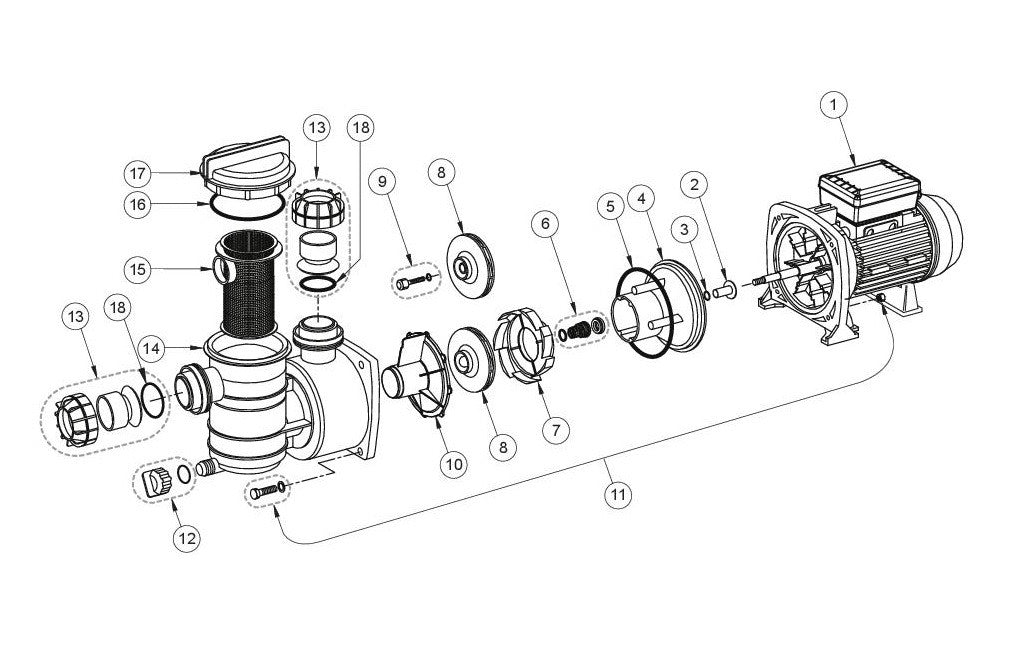 Ersatzteile für Pentair SWIMMEY