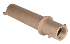 Wanddurchführung Rotguss für Fliesenbecken