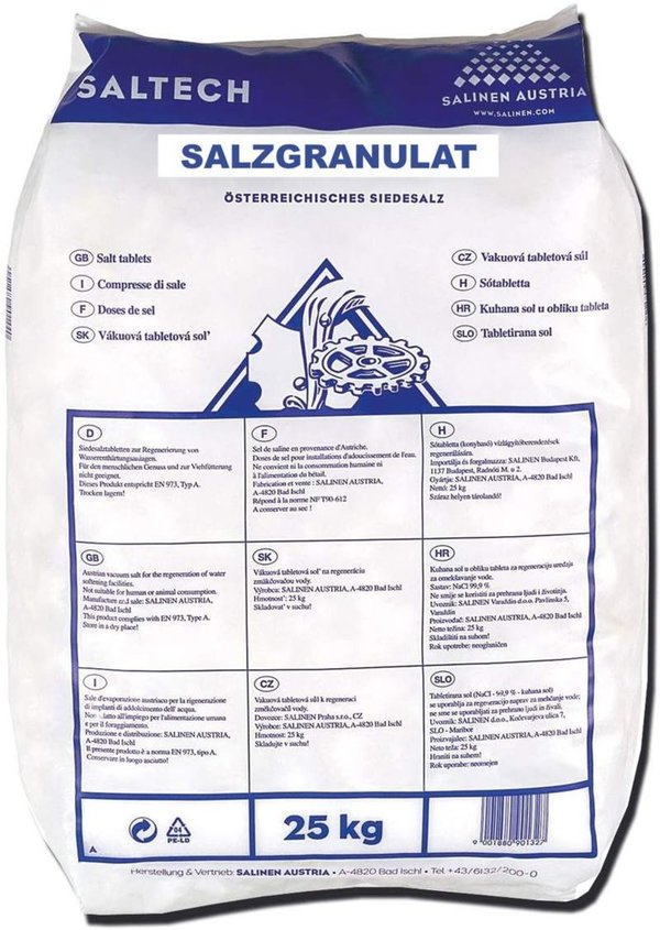 Salzgranulat für Salzelektrolyseanlagen