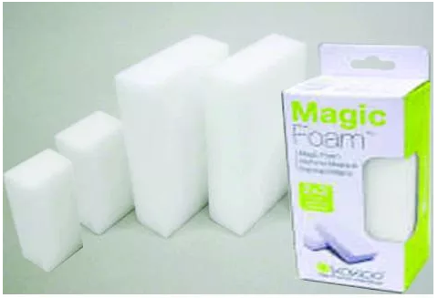 Magic Foam Reinigungsschwamm / Packung mit je 2 kleinen und 2 großen Reinigungsschwämmen